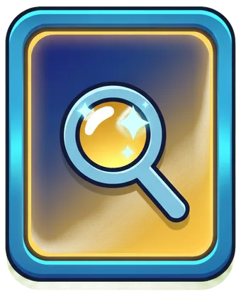 Magnifier card art